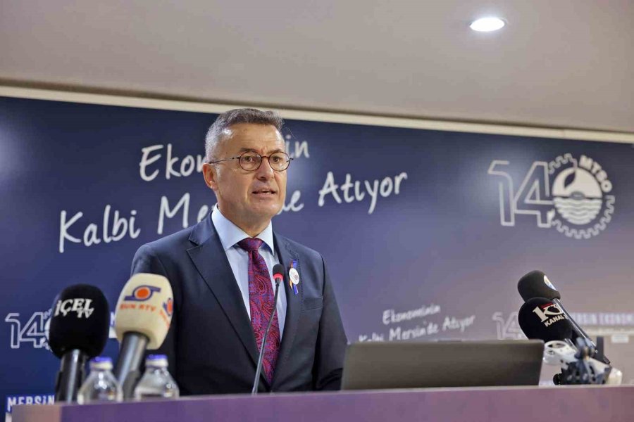 Mersin Ekonomi Zirvesi: 2026, Sabır Ve Yapısal Dönüşüm Yılı Olacak