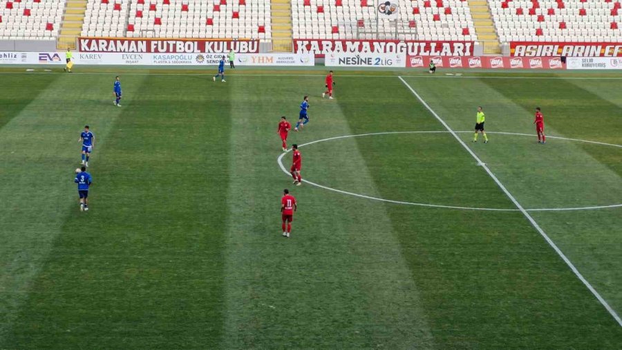Tff 2. Lig: Karaman Fk: 1 - Sincan Belediyesi Ankaraspor: 1