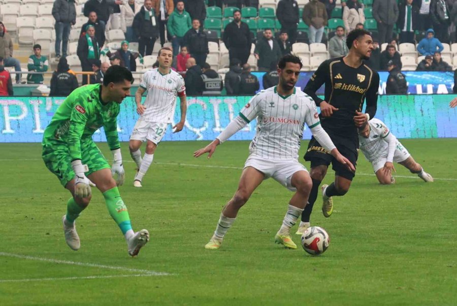 Trendyol Süper Lig: Konyaspor: 1 - Kayserispor: 1 (maç Sonucu)