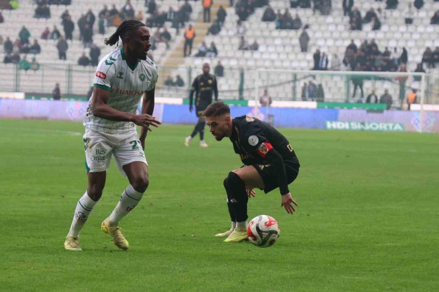 Trendyol Süper Lig: Konyaspor: 1 - Kayserispor: 1 (maç Sonucu)