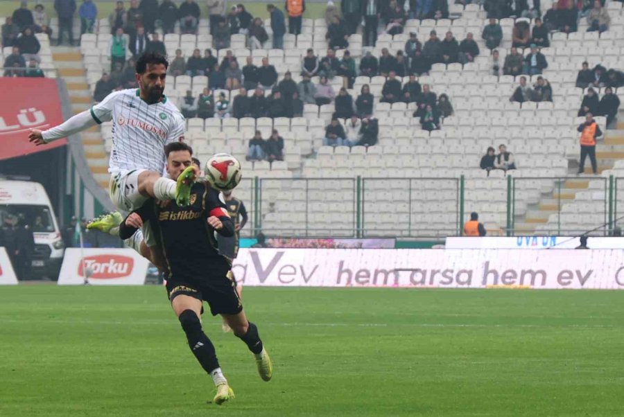 Trendyol Süper Lig: Konyaspor: 1 - Kayserispor: 1 (maç Sonucu)