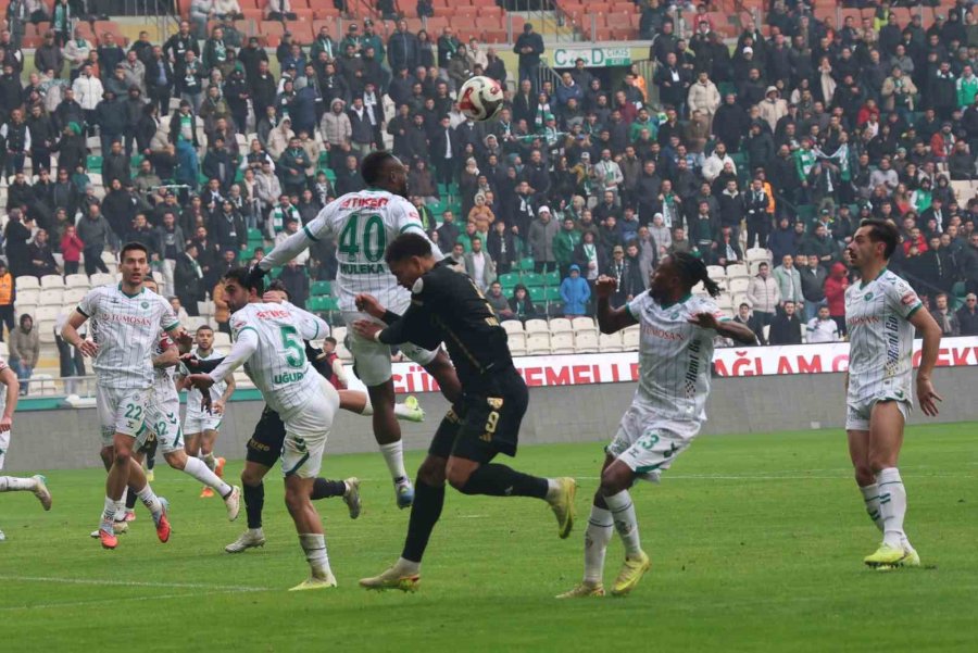 Trendyol Süper Lig: Konyaspor: 1 - Kayserispor: 1 (maç Sonucu)