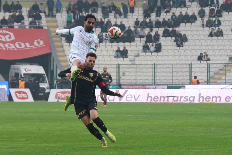 Trendyol Süper Lig: Konyaspor: 1 - Kayserispor: 1 (maç Sonucu)