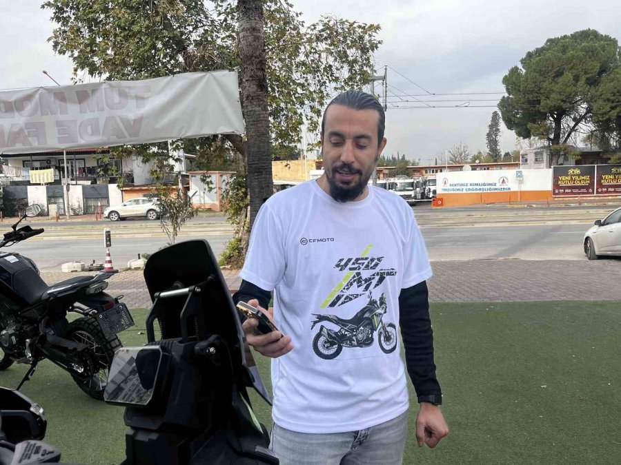 Antalya’da Motorcudan Hayat Kurtaran Hamle