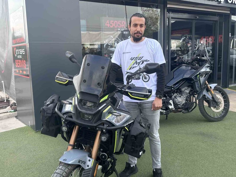 Antalya’da Motorcudan Hayat Kurtaran Hamle