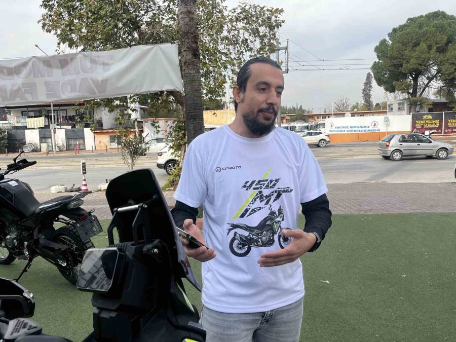 Antalya’da Motorcudan Hayat Kurtaran Hamle