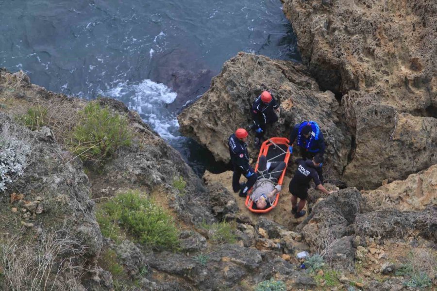 Falezlerde Balık Keyfi Hastanede Son Buldu