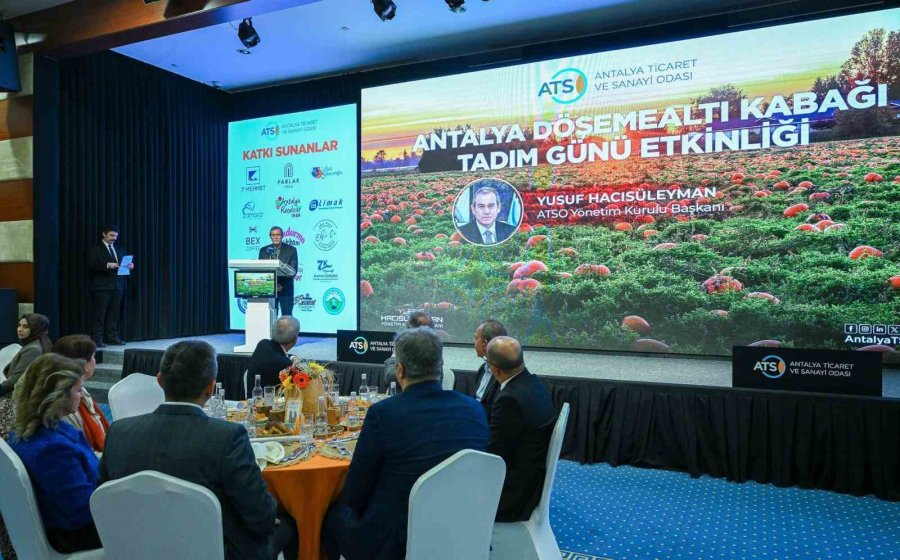 Yerel Değerden Tescilli Lezzete: Antalya Döşemealtı Kabağı