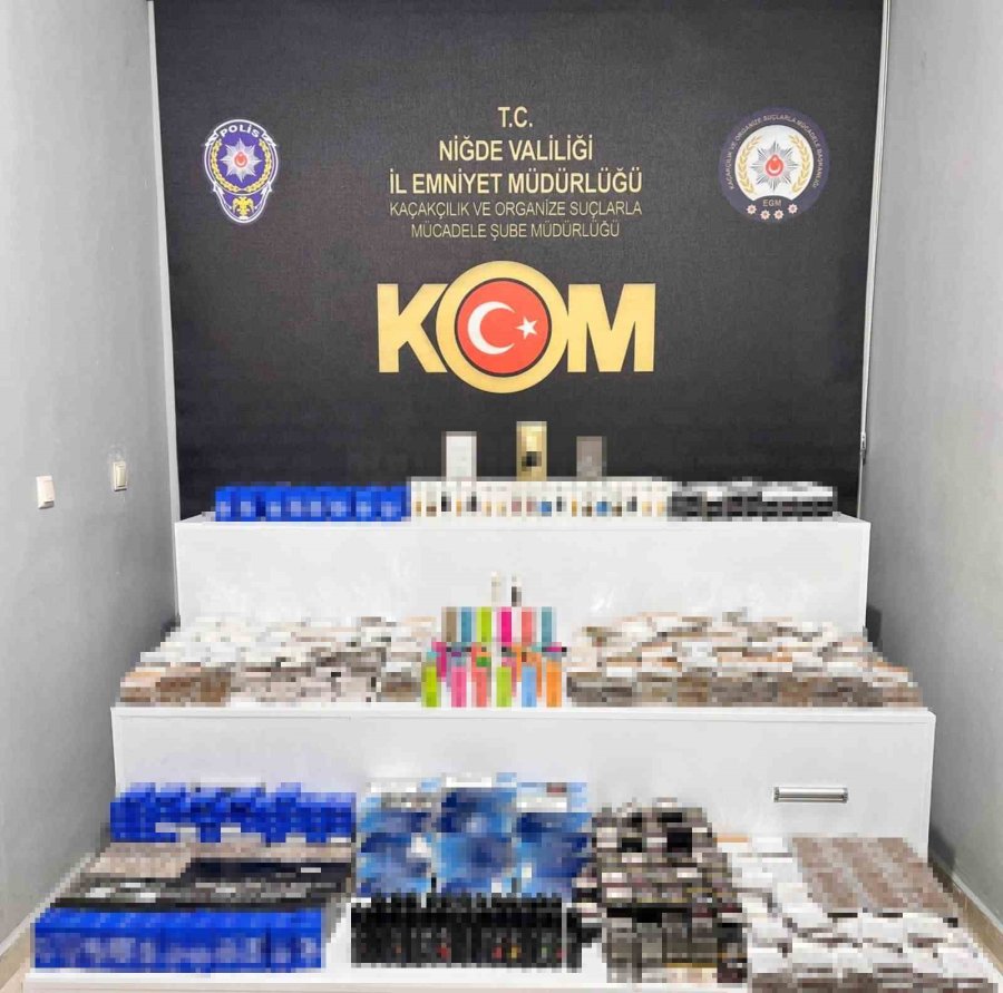 Niğde’de Kaçakçılık Operasyonu: 11 Gözaltı