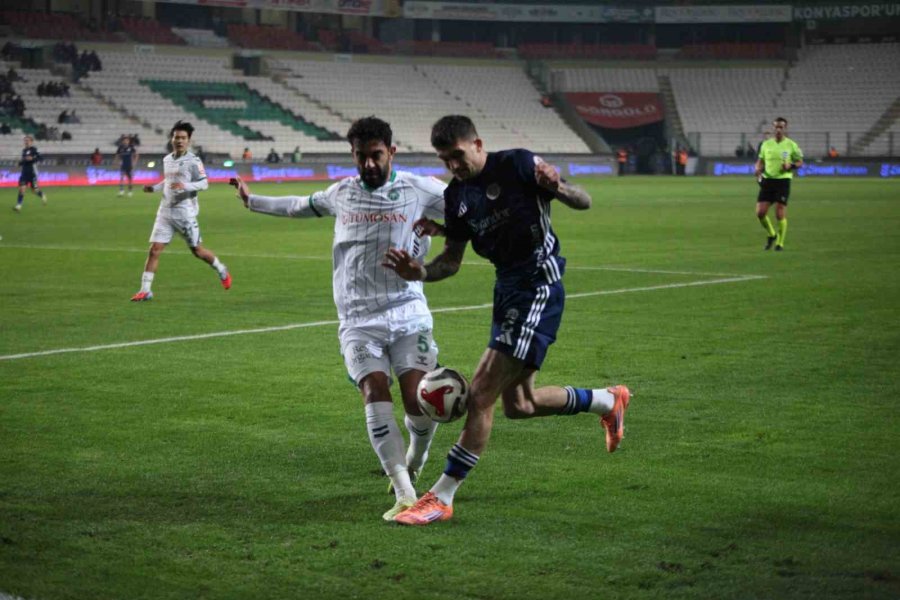 Ziraat Türkiye Kupası: Konyaspor: 1 - Antalyaspor: 0 (ilk Yarı)