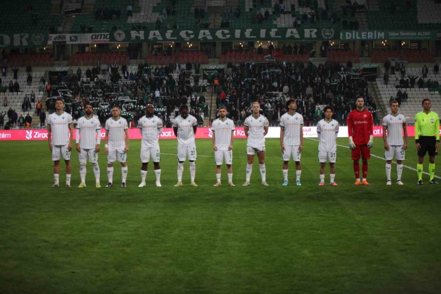 Ziraat Türkiye Kupası: Konyaspor: 1 - Antalyaspor: 0 (ilk Yarı)