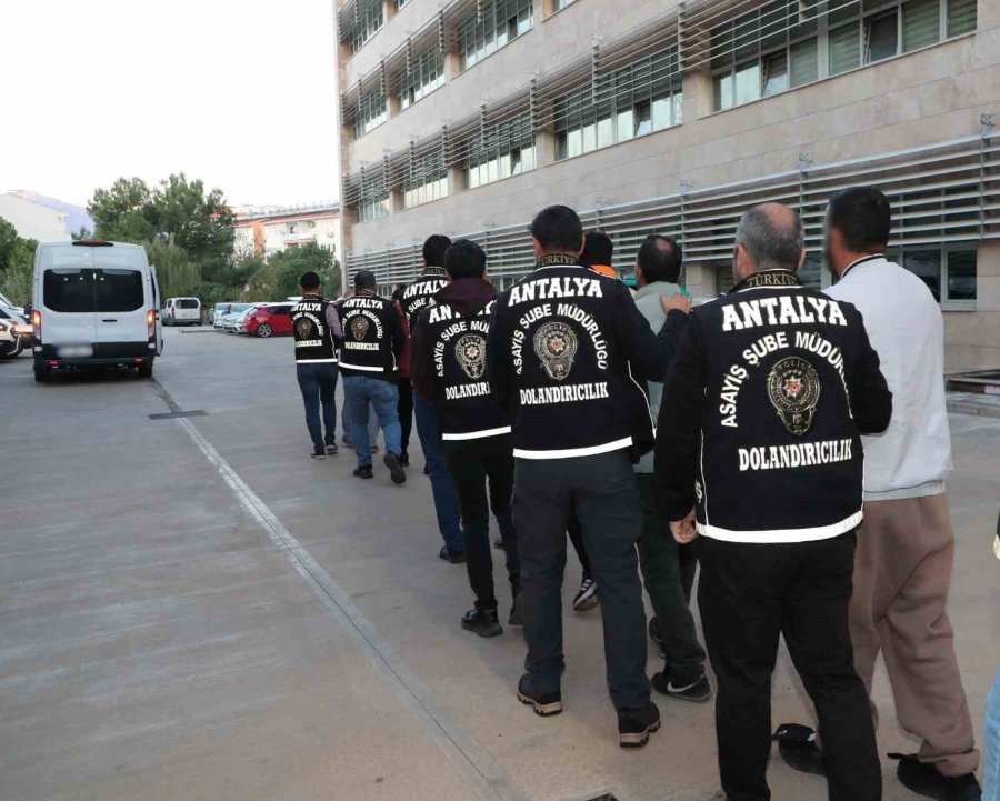Antalya’da Milyonluk Dolandırıcılık Operasyonu