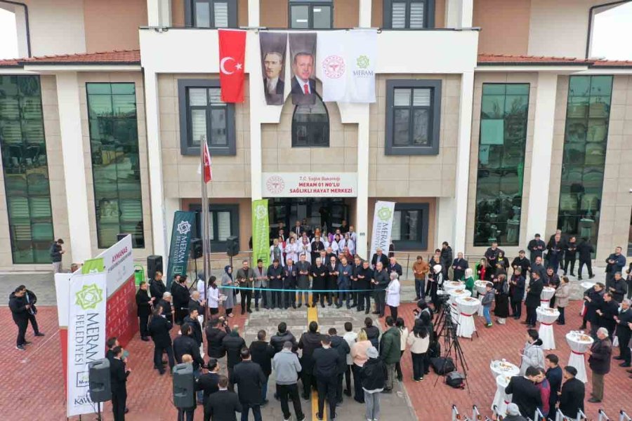 Meram’da Aymanas Asm Ve Sağlıklı Hayat Merkezi Açıldı