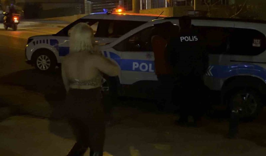 Genç Kadına Şiddet İhbarı Polisi Alarma Geçirdi
