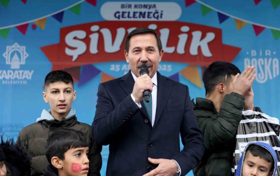 Asırlık Şivlilik Geleneği Karatay’da Bayram Havasında Yaşandı