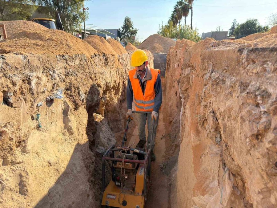 Asat’tan Akdeniz Sanayi Sitesi Bölgesine Yeni Kanalizasyon Yatırımı