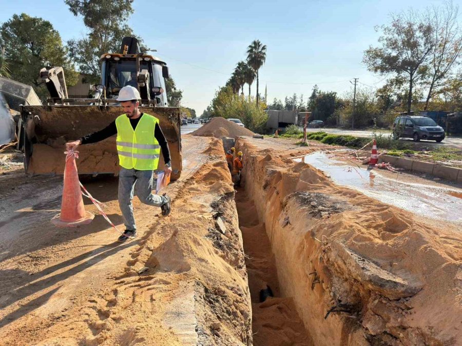 Asat’tan Akdeniz Sanayi Sitesi Bölgesine Yeni Kanalizasyon Yatırımı