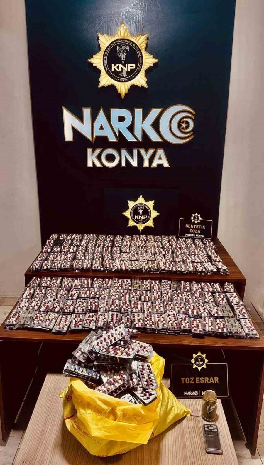 Konya’da Uyuşturucu Trafiğine Ağır Darbe: 110 Kişi Tutuklandı
