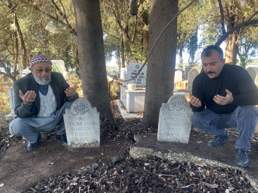 Antalya’da 50 Yıl Önce Hayatını Kaybeden İki Tarım İşçisinin Mezarları Sahiplerini Bekliyor