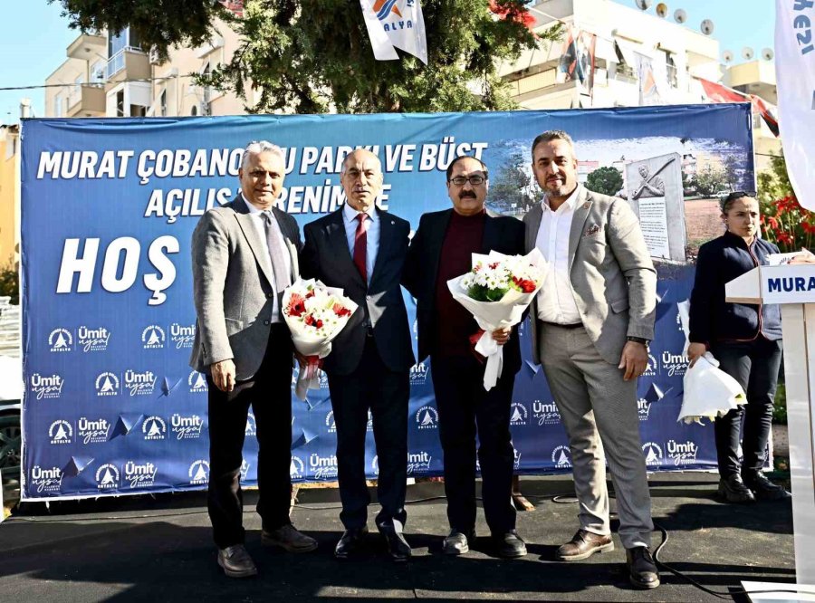 Aşık Murat Çobanoğlu Parkı Hizmete Açıldı