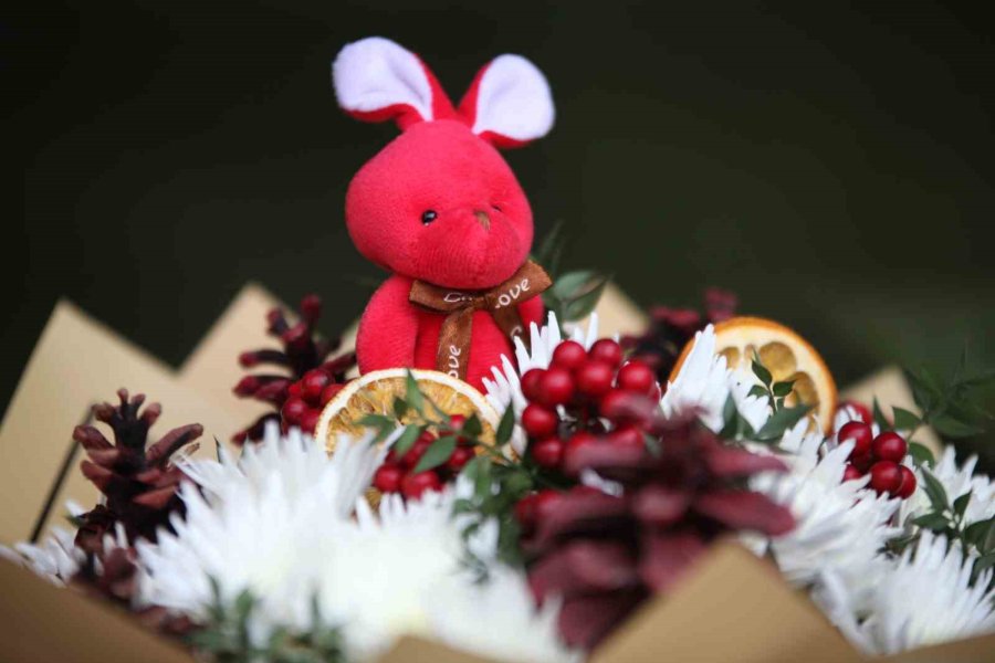 Konya’da Kokina Çiçeği Yılbaşı Öncesi İlgi Görüyor