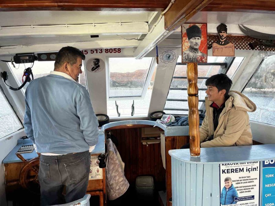 Antalya’dan Eğitime Yelken Açan Tekne, Bir Çocuğun Hayallerini Taşıyor