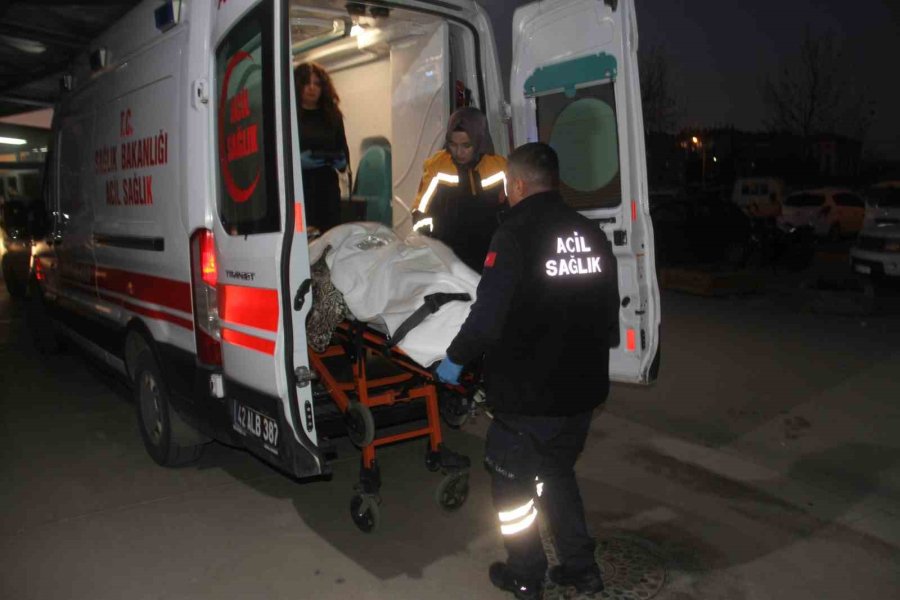 Beyşehir’de Otomobil Takla Attı, Sürücü Yaralandı