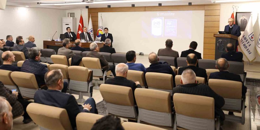 Büyükeğen: "konya Sanayisi Tüm Zorluklara Rağmen Üretimden Kopmadı"