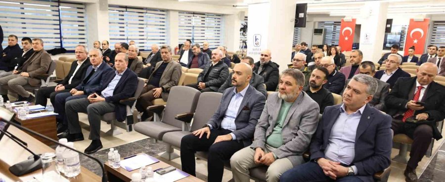 Büyükeğen: "konya Sanayisi Tüm Zorluklara Rağmen Üretimden Kopmadı"