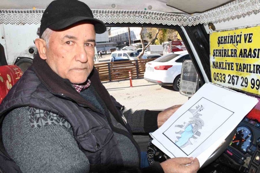 Çizimlerini Gören Ressam Sanıyor: Nakliyatçının Resimleri Ressamların Çizimlerini Aratmıyor