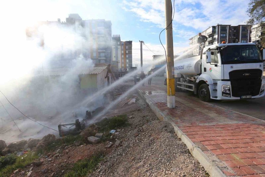 Hurdacının Çevreyi Kirletip ’bu Sefer Bişeyler Yapın’ Talebine Zabıtadan ’vazifede Merhamet Yok’ Cevabı