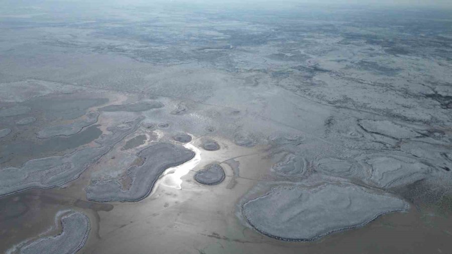 Kar Ve Yağmur Yağışı Tuz Gölü’nü Umutlandırdı