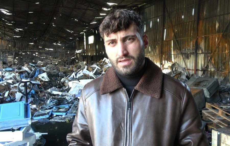 Alanya’da Klima Deposundaki Yangının Boyutu Gün Aydınlanınca Ortaya Çıktı