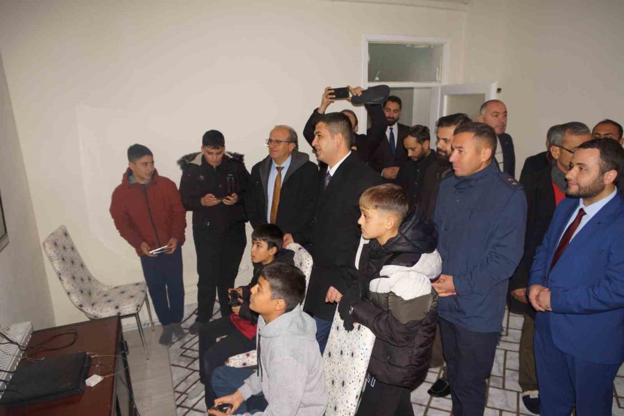 Ermenek’te Tekke Diyanet Gençlik Merkezi Dualarla Hizmete Açıldı