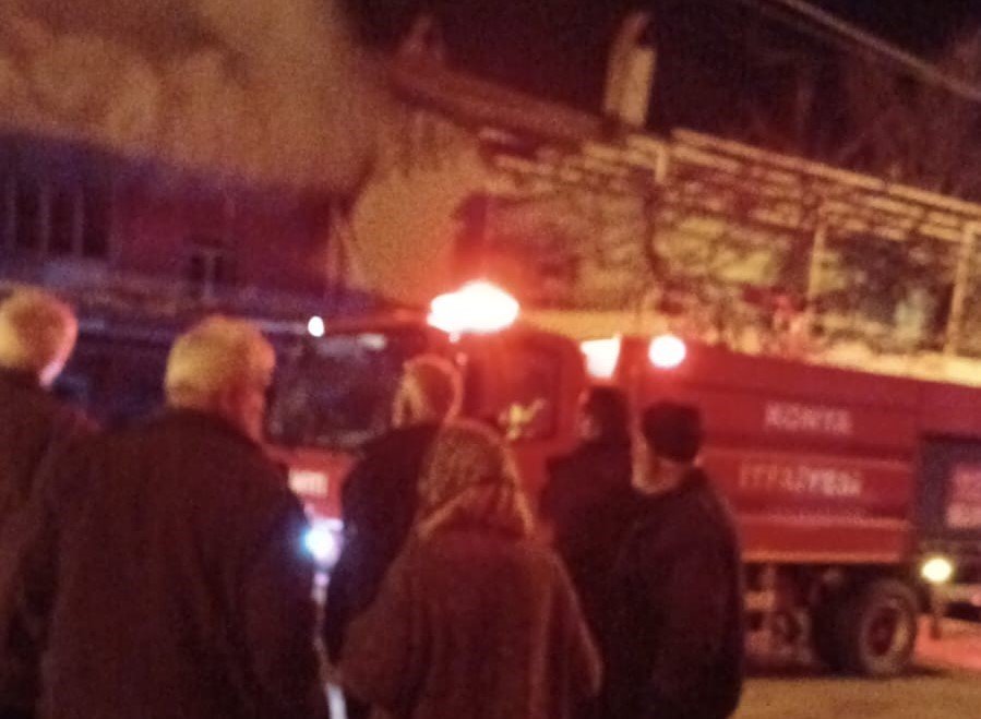 Beyşehir’de Korkutan Ev Yangını