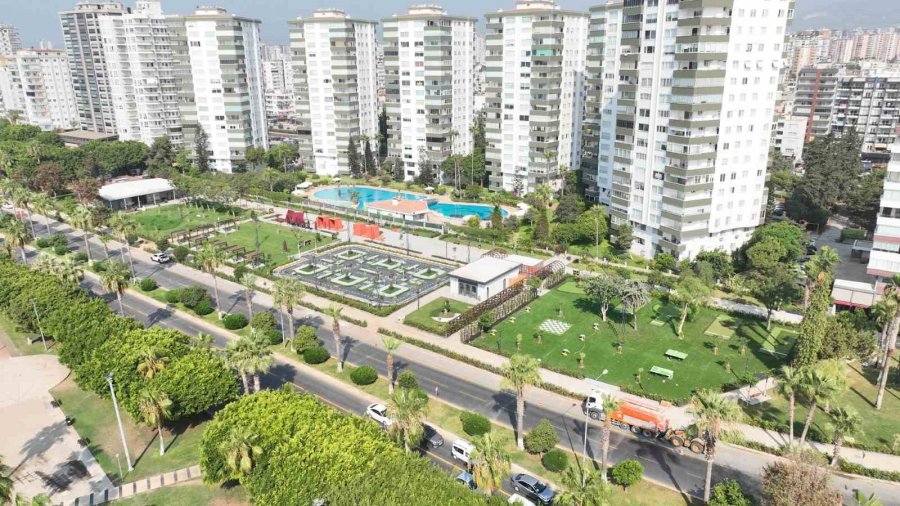 Mersin’de Yeşil Alanlar İklim Dostu Uygulamalarla Büyütüldü