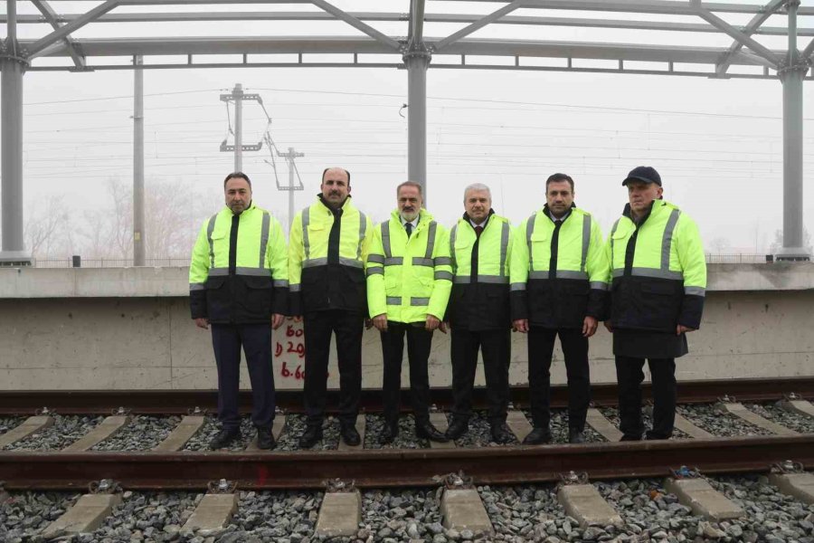 Konyaray Banliyö Hattı’nda Ray Birleştirme Kaynak Programı Yapıldı