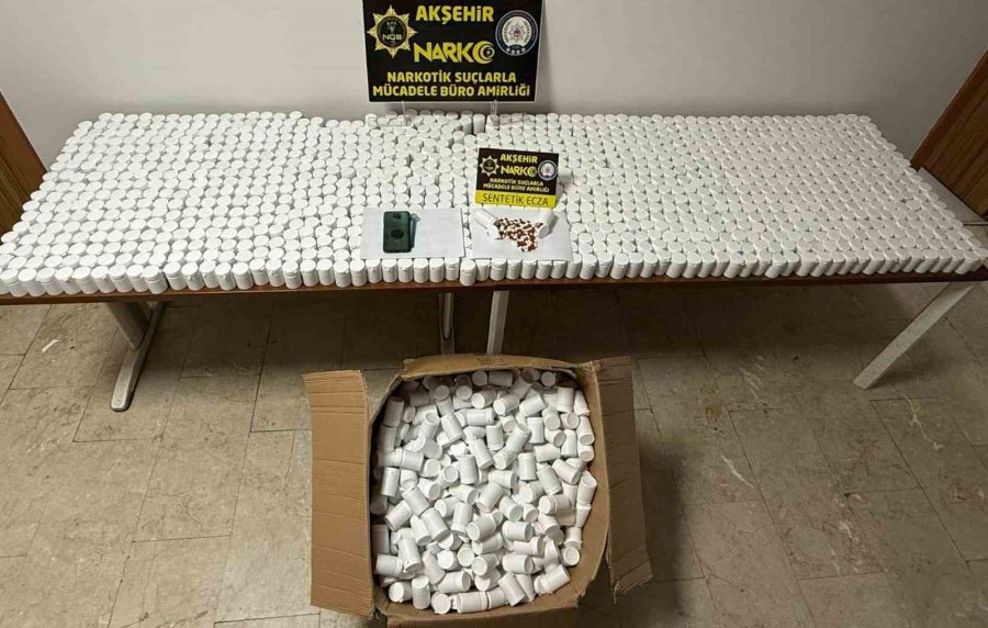 Akşehir’de 10 Milyon Liralık Uyuşturucu Operasyonu