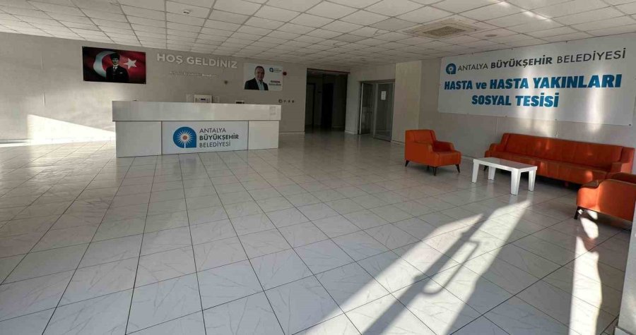 Alanya Hasta Ve Hasta Yakınları Sosyal Tesisi 1 Yılda Bin 376 Vatandaşa Hizmet Verdi