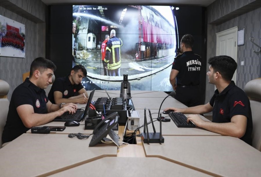 Mersin İtfaiyesi 11 Bin 396 Vakaya Müdahale Etti