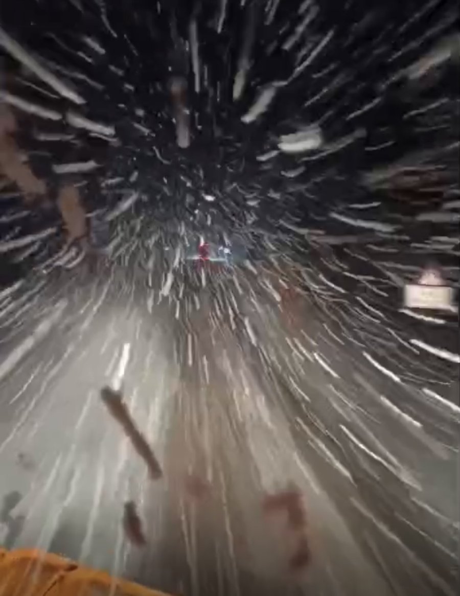 Antalya-konya Karayolunda Kar Yağışı Etkili Olmaya Başladı