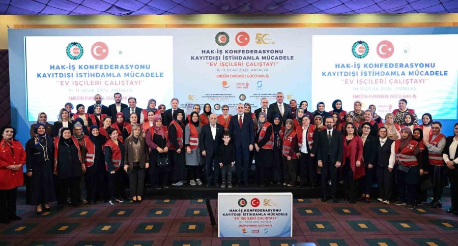 Hak-iş Genel Başkanı Mahmut Arslan: "taşeronda Tarih Yazdık, Şimdi Sıra Ev İşçilerinin Haklarında"