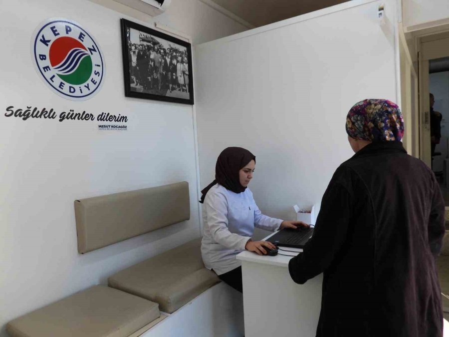 Kepez’den Vatandaşlara Ücretsiz Kanser Taraması Hizmeti