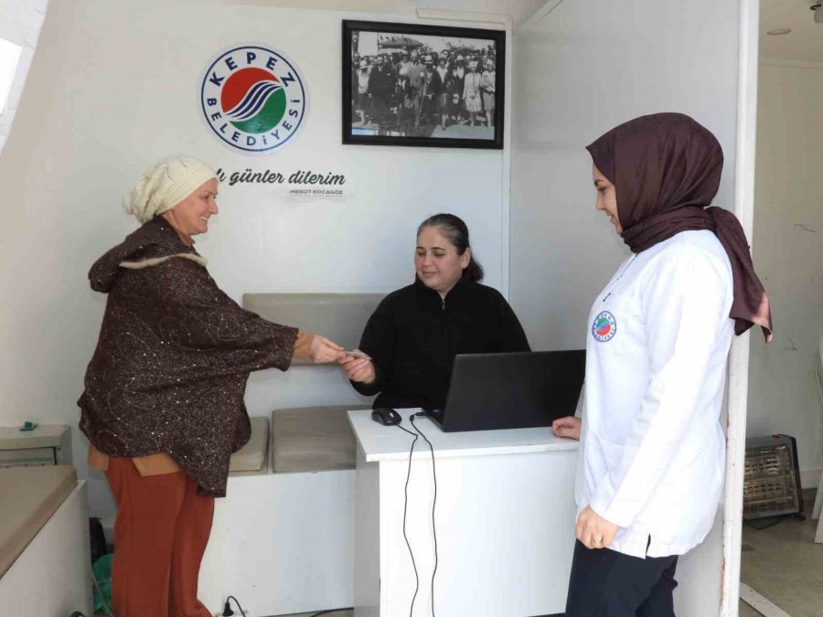 Kepez’den Vatandaşlara Ücretsiz Kanser Taraması Hizmeti