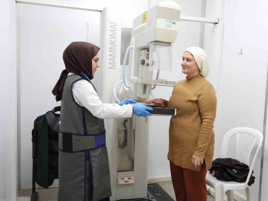 Kepez’den Vatandaşlara Ücretsiz Kanser Taraması Hizmeti