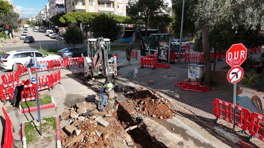 Asat’dan Muratpaşa İlçesinde 480 Milyon Tl Bedelli İçme Suyu Altyapı Güçlendirme Çalışması