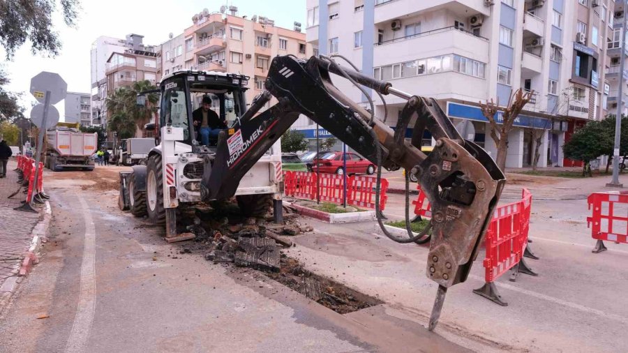 Asat’dan Muratpaşa İlçesinde 480 Milyon Tl Bedelli İçme Suyu Altyapı Güçlendirme Çalışması