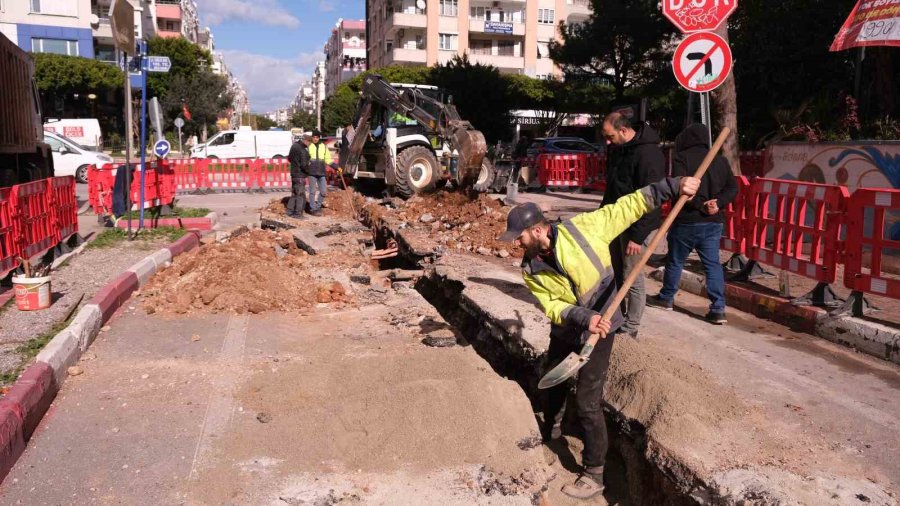 Asat’dan Muratpaşa İlçesinde 480 Milyon Tl Bedelli İçme Suyu Altyapı Güçlendirme Çalışması