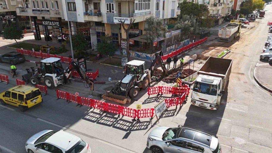 Asat’dan Muratpaşa İlçesinde 480 Milyon Tl Bedelli İçme Suyu Altyapı Güçlendirme Çalışması