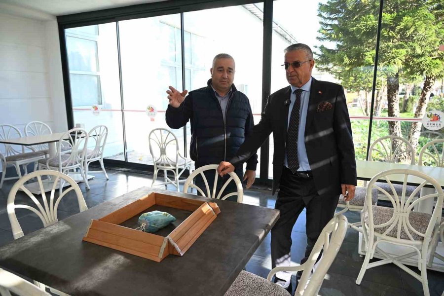 Kemer Belediyesi Kadınlar Lokali Açılıyor